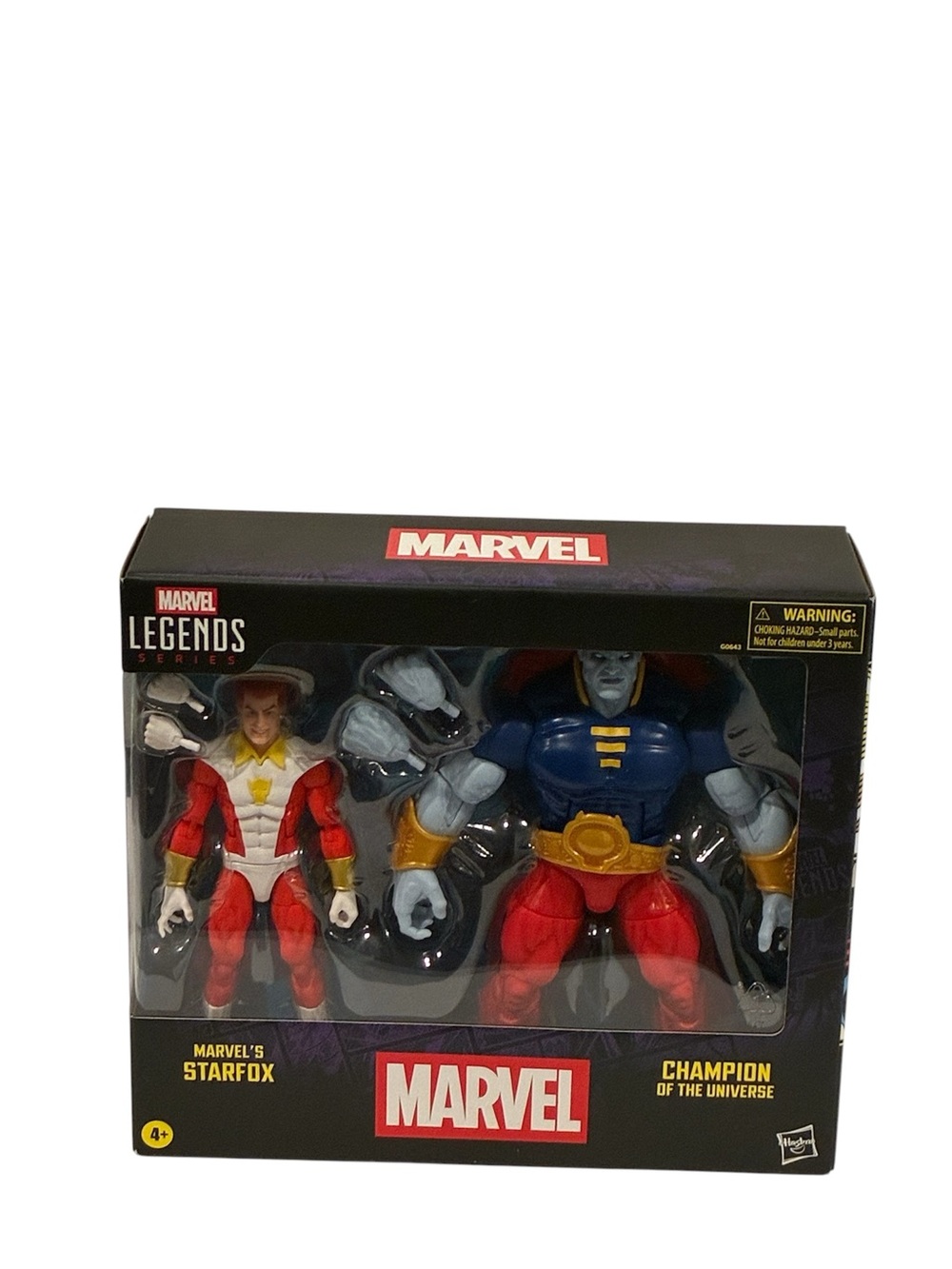 Marvel Legends Starfox & Champion of the Universe 2-Pack New Sealed Hasbro